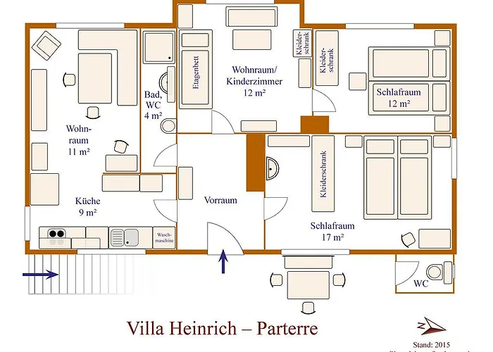 Apartamento Ferienwohnung Heinrich *